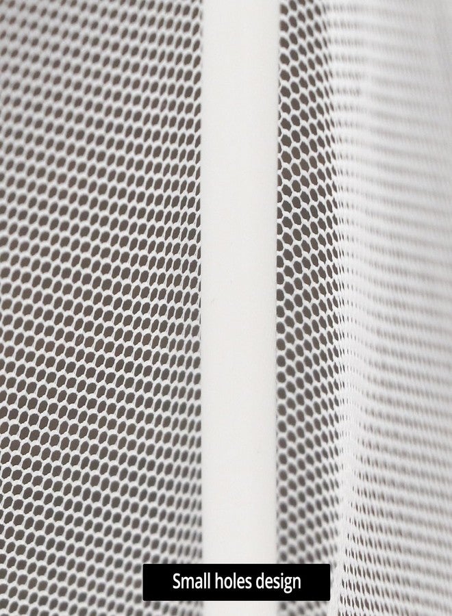 QWORK Fish Tank Breeder Net Mesh with Plastic Frame, 10.3 x 5.9 x 5.9 Inches, Soft Polyester Net, Suction Cups for Installation, 2 Pcs - Image 4